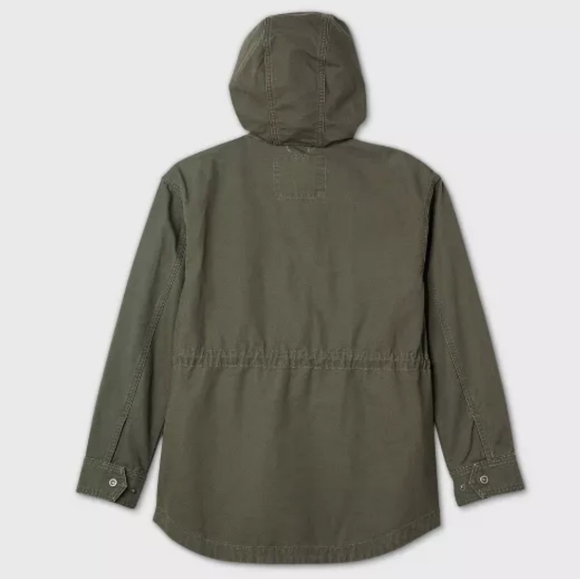 Universal Thread Olive Green Anorak Utility Jacket Size Women's XS Like NEW - Picture 2 of 15